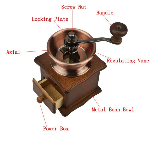 Coffee Mill Maker Grinders Coffee Bean