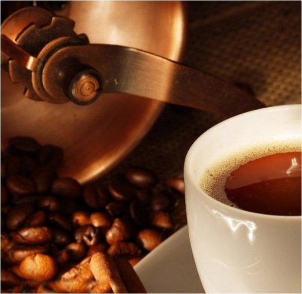 Mini Wooden Coffee Bean Spice Vintage Style