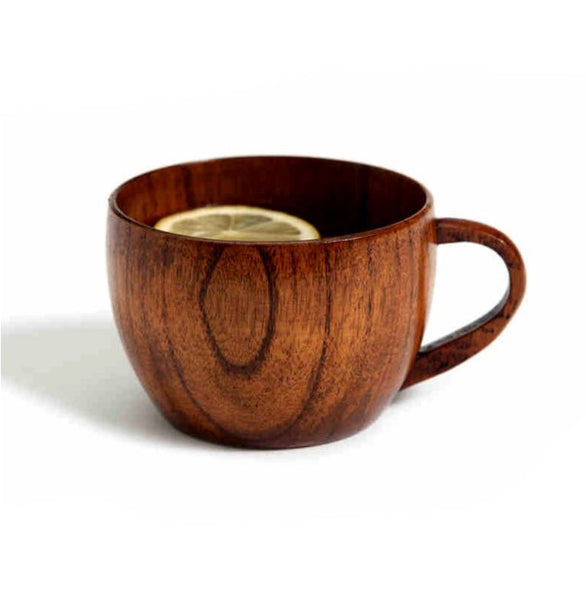 Natural Jujube Bar Wooden Cups Mugs